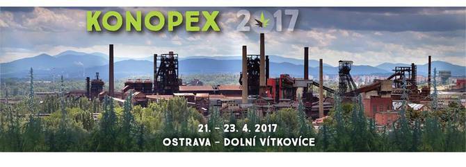 KONOPEX OSTRAVA 2017 se koná od pátku 21. do neděle 23.dubna 2017 nabitý třídenní program opět otevírá dveře do světa konopí