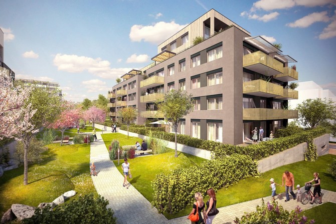 Projekt Ecocity Malešice, třetí etapa Architektonicky výrazný projekt s výhledy do zeleně