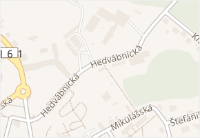 Hedvábnická v obci Aš - mapa ulice