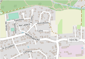 Luční v obci Babice - mapa ulice