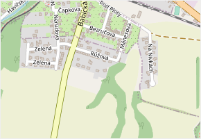 Olivová v obci Babice u Rosic - mapa ulice