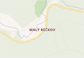Malý Rečkov v obci Bakov nad Jizerou - mapa části obce