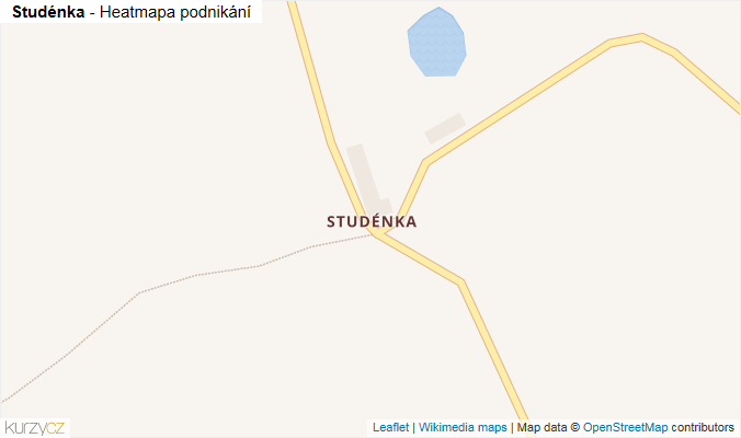 Mapa Studénka - Firmy v části obce.