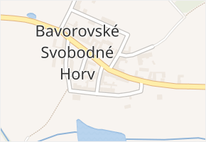 Bavorovské Svobodné Hory v obci Bavorov - mapa ulice