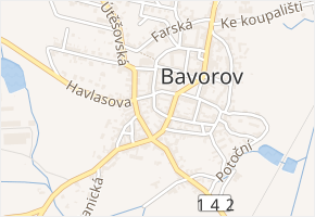 Bělohlavova v obci Bavorov - mapa ulice