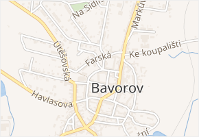 Dr. Mareše v obci Bavorov - mapa ulice