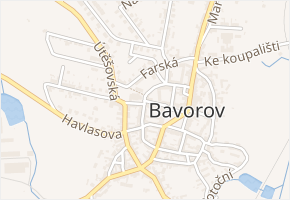 Jirsíkova v obci Bavorov - mapa ulice