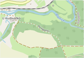Na Vápenici v obci Bavorov - mapa ulice