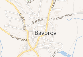Panská v obci Bavorov - mapa ulice