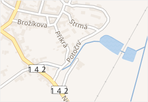 Potoční v obci Bavorov - mapa ulice