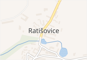 Ratišovice v obci Běhařovice - mapa části obce