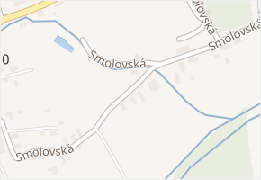 Smolovská v obci Bělá nad Radbuzou - mapa ulice