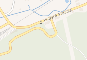 Pražská v obci Bělá pod Bezdězem - mapa ulice