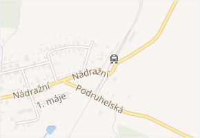 Nádražní v obci Bělčice - mapa ulice