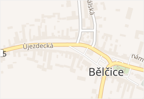 nám. J. Kučery v obci Bělčice - mapa ulice
