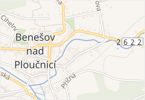 Alšova v obci Benešov nad Ploučnicí - mapa ulice