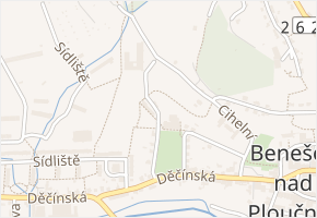 Opletalova v obci Benešov nad Ploučnicí - mapa ulice