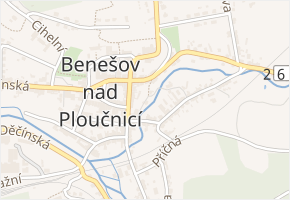 Příkrá v obci Benešov nad Ploučnicí - mapa ulice
