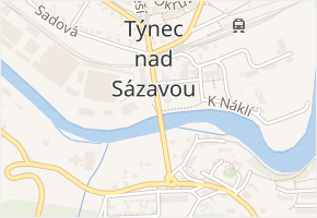 Janečkova v obci Benešov - mapa ulice