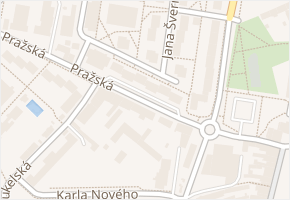Jiřího Horáka v obci Benešov - mapa ulice