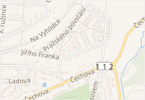 Kpt. Nálepky v obci Benešov - mapa ulice