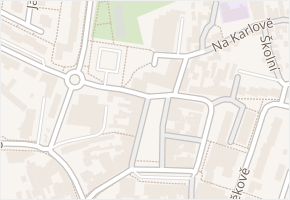 Masarykovo náměstí v obci Benešov - mapa ulice