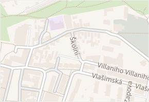 Na Karlově v obci Benešov - mapa ulice