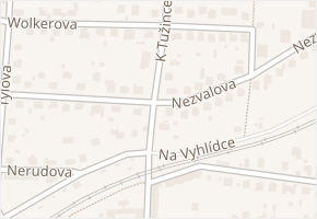 Nezvalova v obci Benešov - mapa ulice