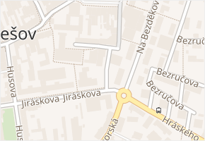 Poštovní v obci Benešov - mapa ulice