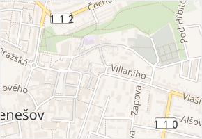 Školní v obci Benešov - mapa ulice