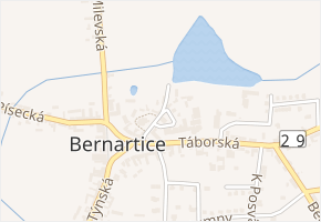 Zámecká v obci Bernartice - mapa ulice
