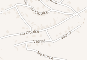 Na Cibulce v obci Beroun - mapa ulice