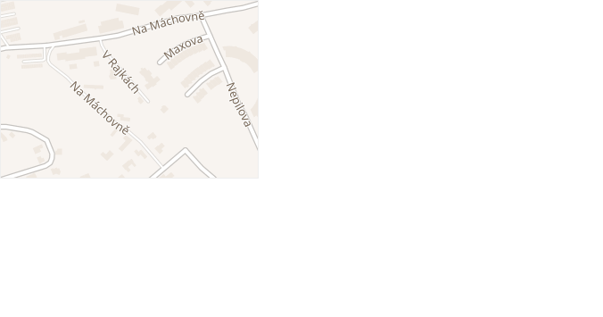 Na Máchovně v obci Beroun - mapa ulice