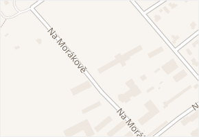 Na Morákově v obci Beroun - mapa ulice