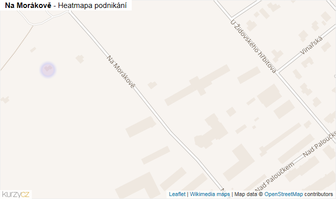Mapa Na Morákově - Firmy v ulici.