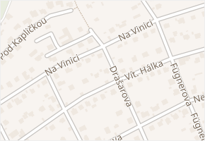 Na Vinici v obci Beroun - mapa ulice