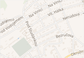 Pod Vinicí v obci Beroun - mapa ulice