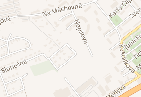 Sabinova v obci Beroun - mapa ulice