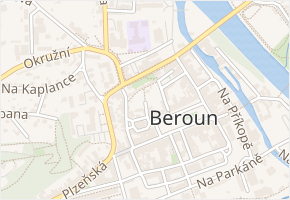 Zámečnická v obci Beroun - mapa ulice