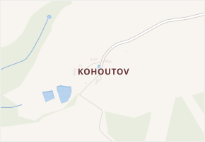 Kohoutov v obci Bezdružice - mapa části obce