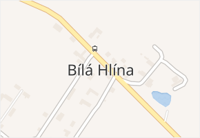 Bílá Hlína v obci Bílá Hlína - mapa části obce