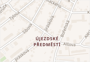 Alšova v obci Bílina - mapa ulice