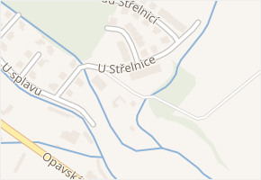 Opavská v obci Bílovec - mapa ulice