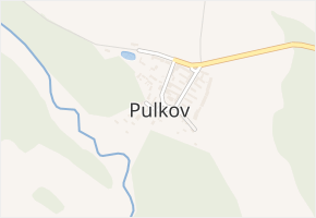Pulkov v obci Biskupice-Pulkov - mapa části obce