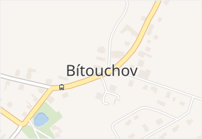 Bítouchov v obci Bítouchov - mapa části obce