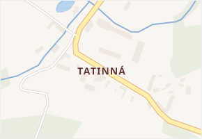 Tatinná v obci Bitozeves - mapa části obce
