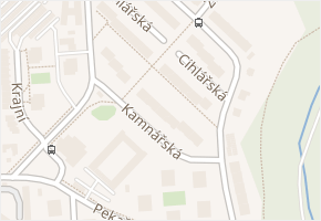 Kamnářská v obci Blansko - mapa ulice