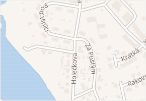 Holečkova v obci Blatná - mapa ulice