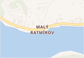 Malý Ratmírov v obci Blažejov - mapa části obce