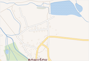 Bohušovská v obci Blovice - mapa ulice
